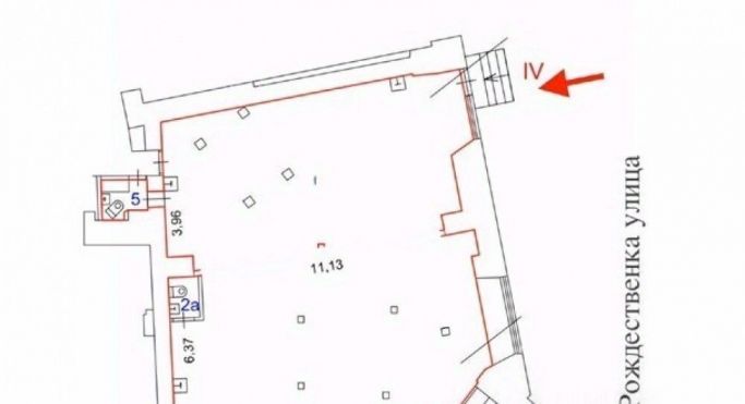 Продажа помещения свободного назначения 146 м², улица Рождественка - фото 2