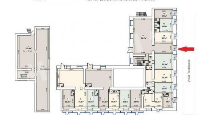 Аренда помещения свободного назначения 298 м², Ленинский проспект - фото 2