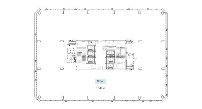 Аренда офиса 1042.4 м², проспект Андропова - фото 3