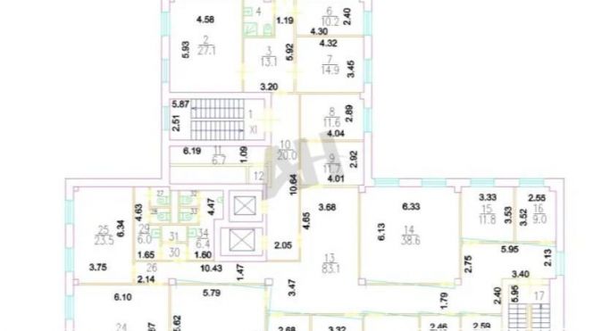 Аренда офиса 539 м², Рябиновая улица - фото 3