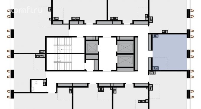 Продажа офиса 35.7 м², Выборгская улица - фото 3