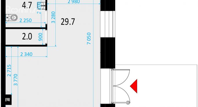 Аренда торгового помещения 36.4 м², улица Ротмистрова - фото 2