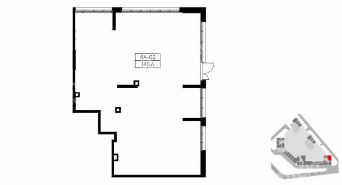 Продажа помещения свободного назначения 146 м², улица Эдварда Грига - фото 2