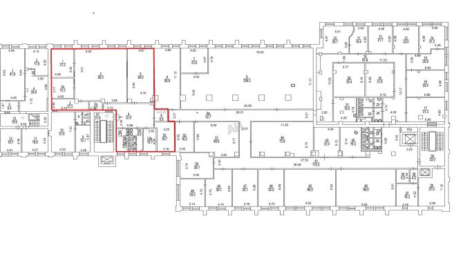 Аренда офиса 275 м², 2-я Хуторская улица - фото 2