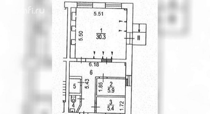 Аренда торгового помещения 61.5 м², улица Дмитрия Ульянова - фото 5