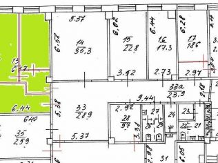 Аренда офиса 22 м²