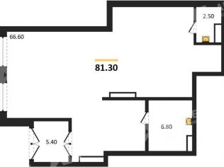 Продажа помещения свободного назначения 82 м²