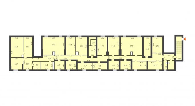 Аренда помещения свободного назначения 431 м², улица Доватора - фото 3