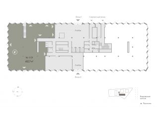 Продажа торгового помещения 612.7 м²