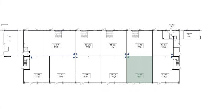Продажа помещения свободного назначения 149 м², проспект Куприна - фото 2