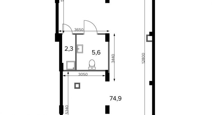 Продажа офиса 82.8 м², Ленинградское шоссе - фото 1