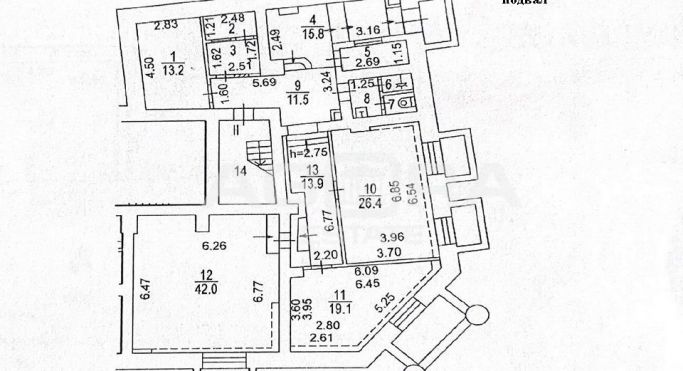 Продажа торгового помещения 481.2 м², улица Маршала Василевского - фото 3