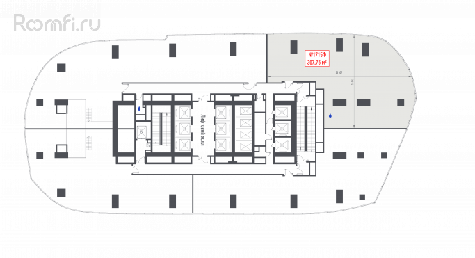 Продажа офиса 307.8 м², 1-й Красногвардейский проезд - фото 2