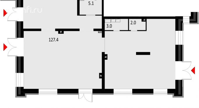 Продажа торгового помещения 138.8 м², улица Ротмистрова - фото 2
