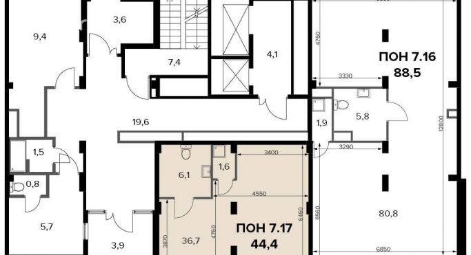 Продажа офиса 44.4 м², Ленинградское шоссе - фото 2