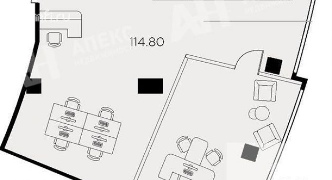 Продажа помещения свободного назначения 115 м², улица Маршала Прошлякова - фото 1