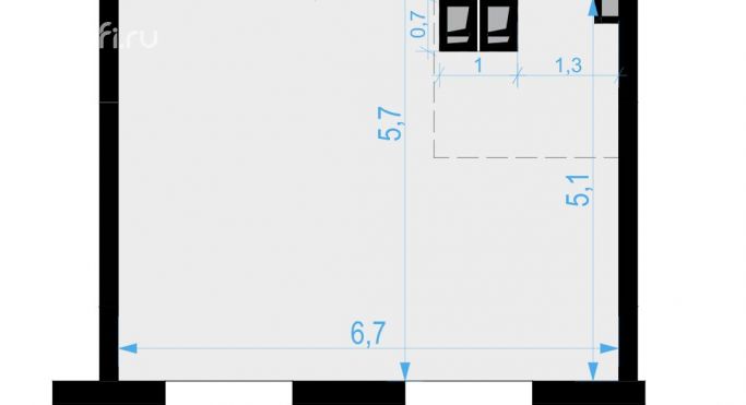 Продажа офиса 34.5 м², Выборгская улица - фото 2