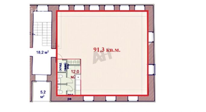 Аренда офиса 104 м², Новая Басманная улица - фото 3