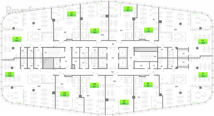 Продажа офиса 76.7 м² - фото 3