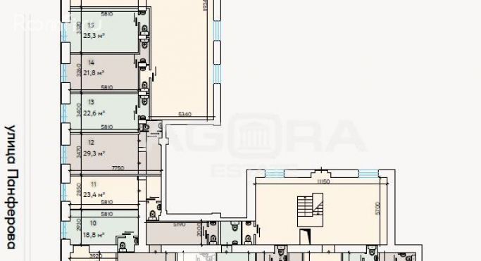 Аренда помещения свободного назначения 18.6 м², Ленинский проспект - фото 3